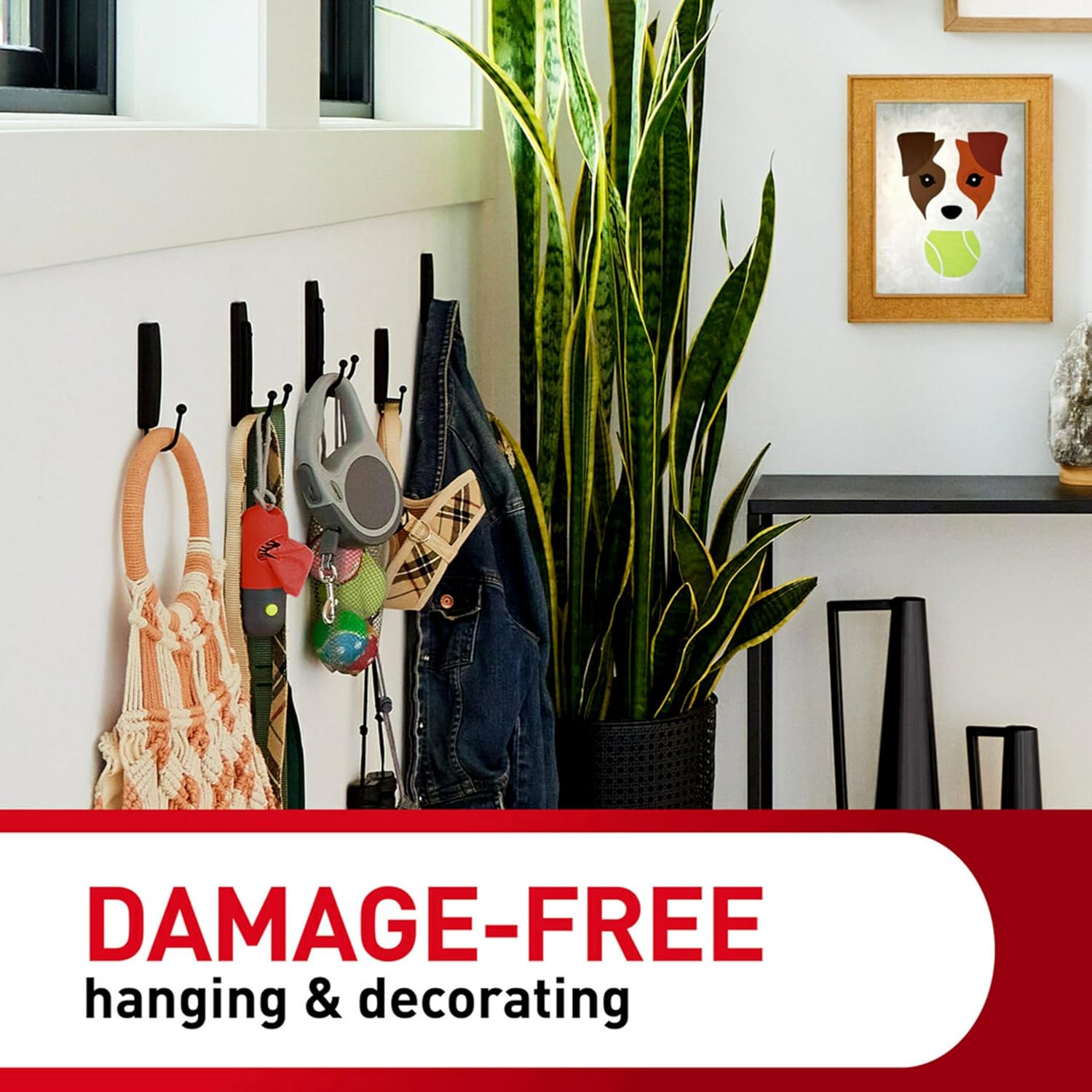 Command Indoor Medium Replacement Strips, 36 Strips, Damage-Free Wall Hanging, Re-Hang Medium Hooks for Home and Wall Decor, Holds up to 3 lb, White Adhesive - Image 7