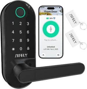 Fingerprint Smart Door Lock with Ha...