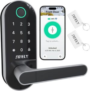 Built-in WiFi Fingerprint Smart Doo...