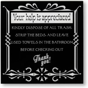 Acrylic 5×5 Airbnb Essentials ...