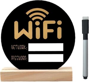 WiFi Sign for Home Air bnb Essentia...