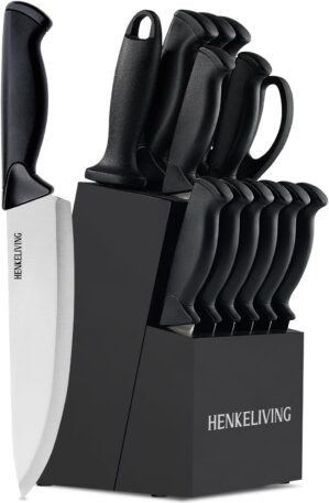 Knife Set, 14-Piece Kitchen Knives ...