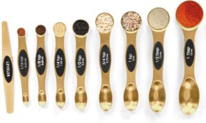 Magnetic Measuring Spoons Set Stain...