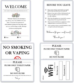 6 Essential Air BnB Signs for Hosts...