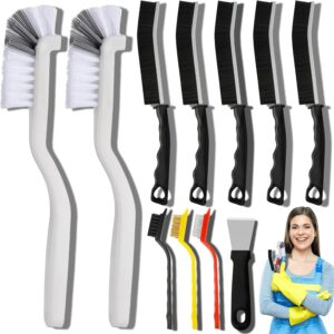 11Pcs Crevice Cleaning Brush Set, H...