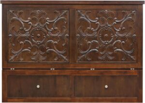 Notturno Murphy Cabinet Bed Queen 8...