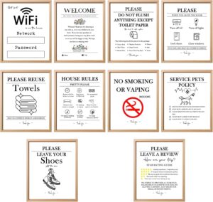 Kacenamo 10 Wall Art Print Welcome ...