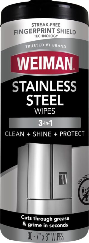 Weiman Stainless Steel Cleaner, 30 ...