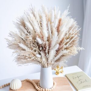 96PCS Natural Dried Pampas Grass Bo...