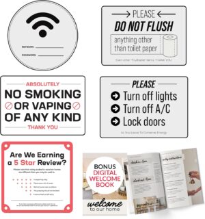 5 Essential AirBnB Signs For Hosts ...