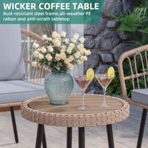 YITAHOME 3 Pieces Outdoor Bistro Se...