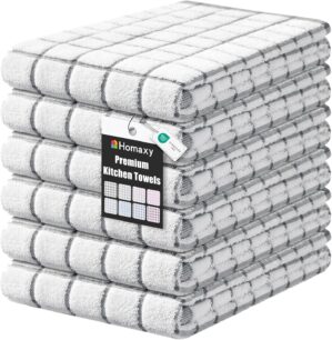 Homaxy Premium Kitchen Towels(16”...