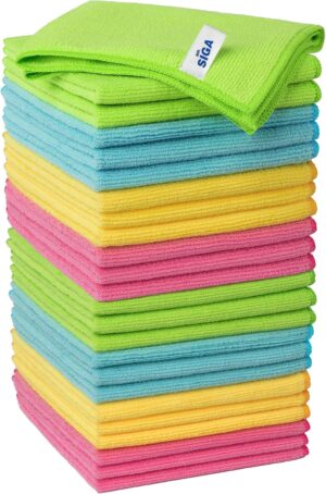 MR.SIGA Microfiber Cleaning Cloth, ...