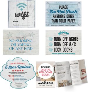 5 Essential AirBnB Signs For Hosts ...