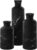 Creative Scents Black Marble Look Vase Set – Vases Home Decor, Premium Quality for Holding Pampas Grass, Dried/Fresh Flowers, Vases for Decor – Kitchen, Bedroom, Office, Living Room, or Shelf Decor
