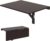 Tangkula 31.5″ Wall Mounted Folding Desk, Drop-Leaf Floating Desk with Spacious Surface, Space-Saving Foldable Wall Table for Study, Bedroom, Bathroom, Balcony & Small Spaces