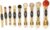 Magnetic Measuring Spoons Set Stainless Steel with Leveler-9pcs Stackable Measuring Cups for Baking-Measuring Cups and Spoon Set Kitchen Gadgets Apartment Essentials Fits in Spice Jars