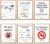 6 Unframed Wall Art Prints for Air Bnb Hosts, Short – Term Rentals Vacation Rental Essentials Sign Set – Welcome Guide, No Smoking No Pets Flush Only Toilet Paper, House Rules & WiFi Info (8″×10″)