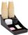 Mind Reader Cup and Condiment Station, Countertop Organizer, Coffee Bar, Kitchen, Stirrers, 7.25″L x 15.5″W x 5.25″H, Black
