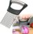 Stainless Steel Onion Holder for Slicing,Onion Slicer Holder,Onion Cutter for Slicing of Onions,Tomatoes,Avocados,Eggs and Other Vegetables,KItchen Utensils