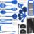 Kitchen Utensils Set 35 PCS Cooking Utensils Set, Nonstick and Heat Resistant Nylon Stainless Steel Silicone Spatula Set – Kitchen Gadgets Home Essentials Kitchen Accessories, Apartment Must Haves