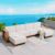 Sectional Outdoor Patio Furniture,U Shaped Rattan Wicker Sectional Sofa with 10”Ultra-Thick Cushions,All Weather Patio Conversation Set for Lawn Garden Backyard,Beige